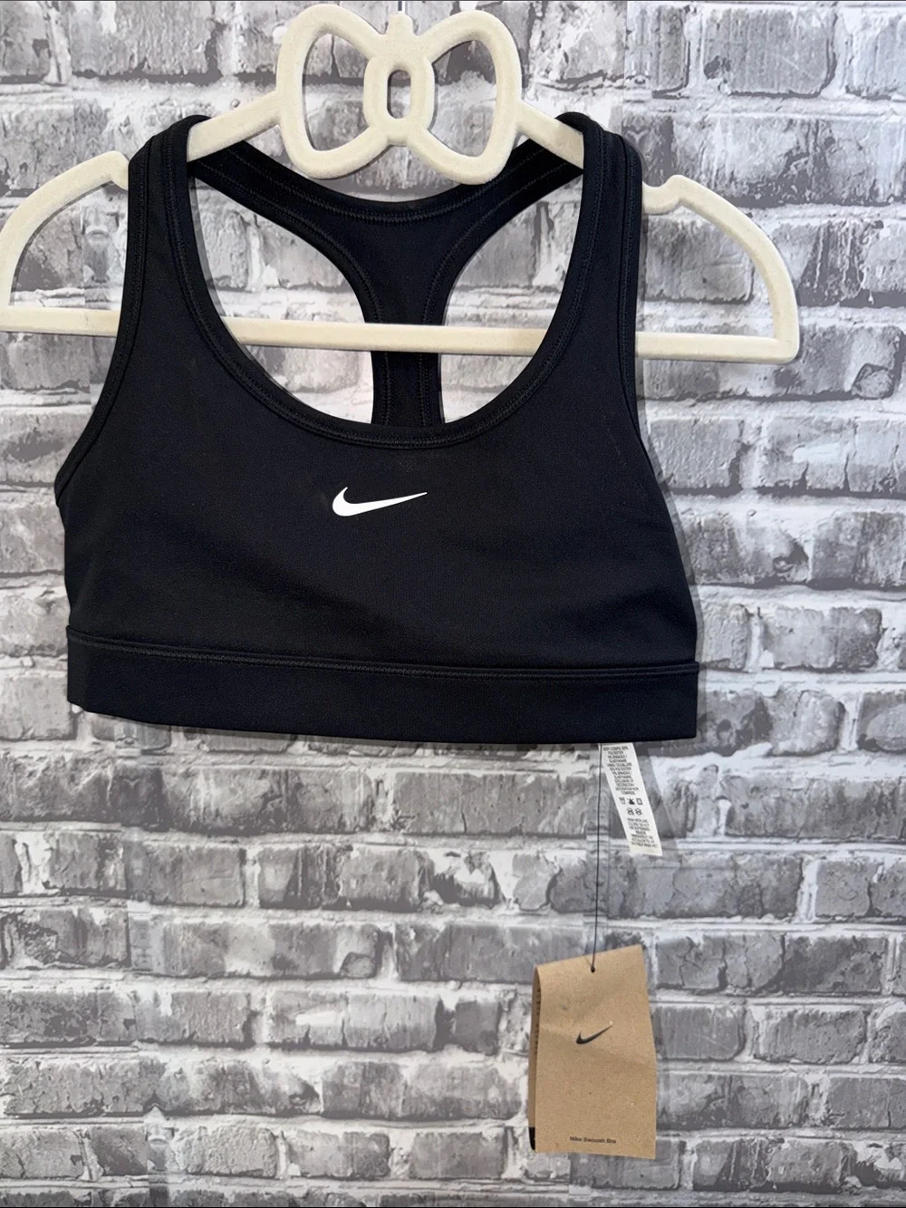 NWT Nike Black Racerback Sports Bra Tank
